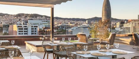 Terraza en la azotea