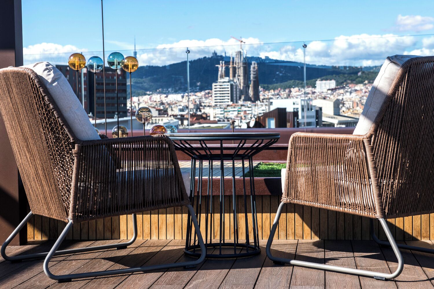 Rooftop terrace