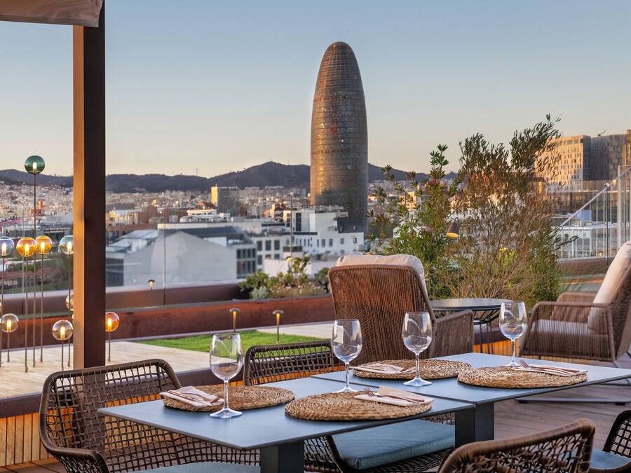 Rooftop terrace