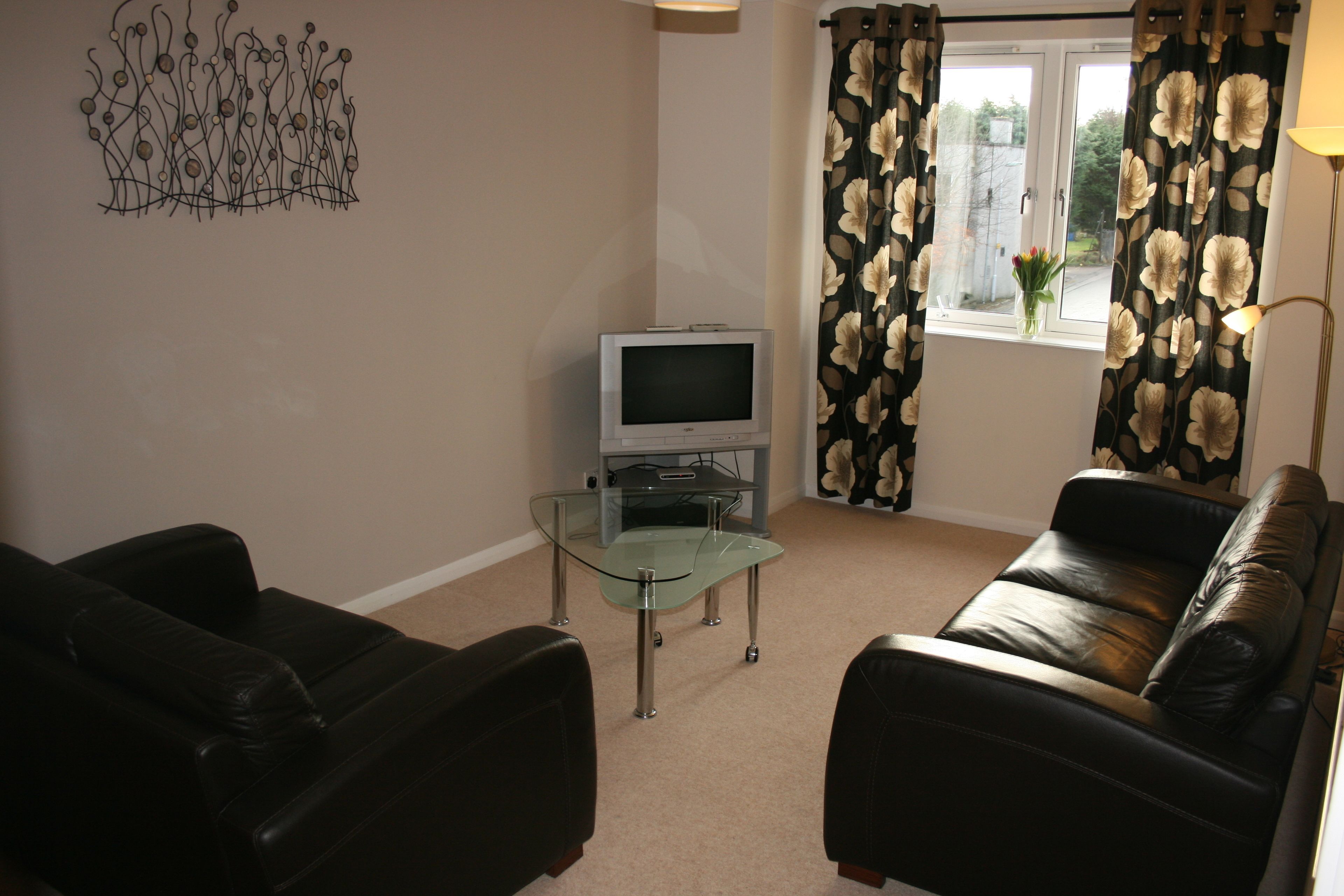 flat-screen tv, dvd player