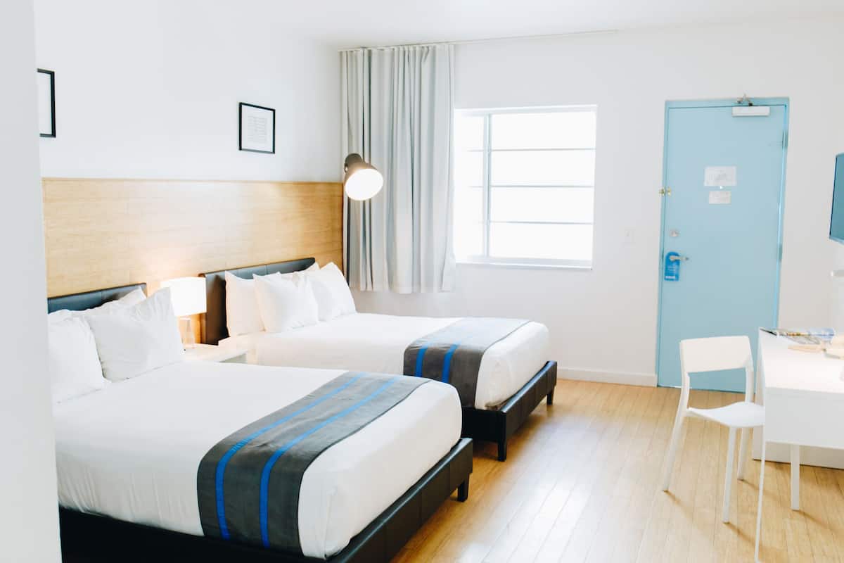 Standard Room, 2 Double Beds | View from room