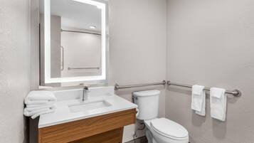Rolstoeltoegankelijke badkamer