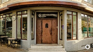 Inngangur gististaðar