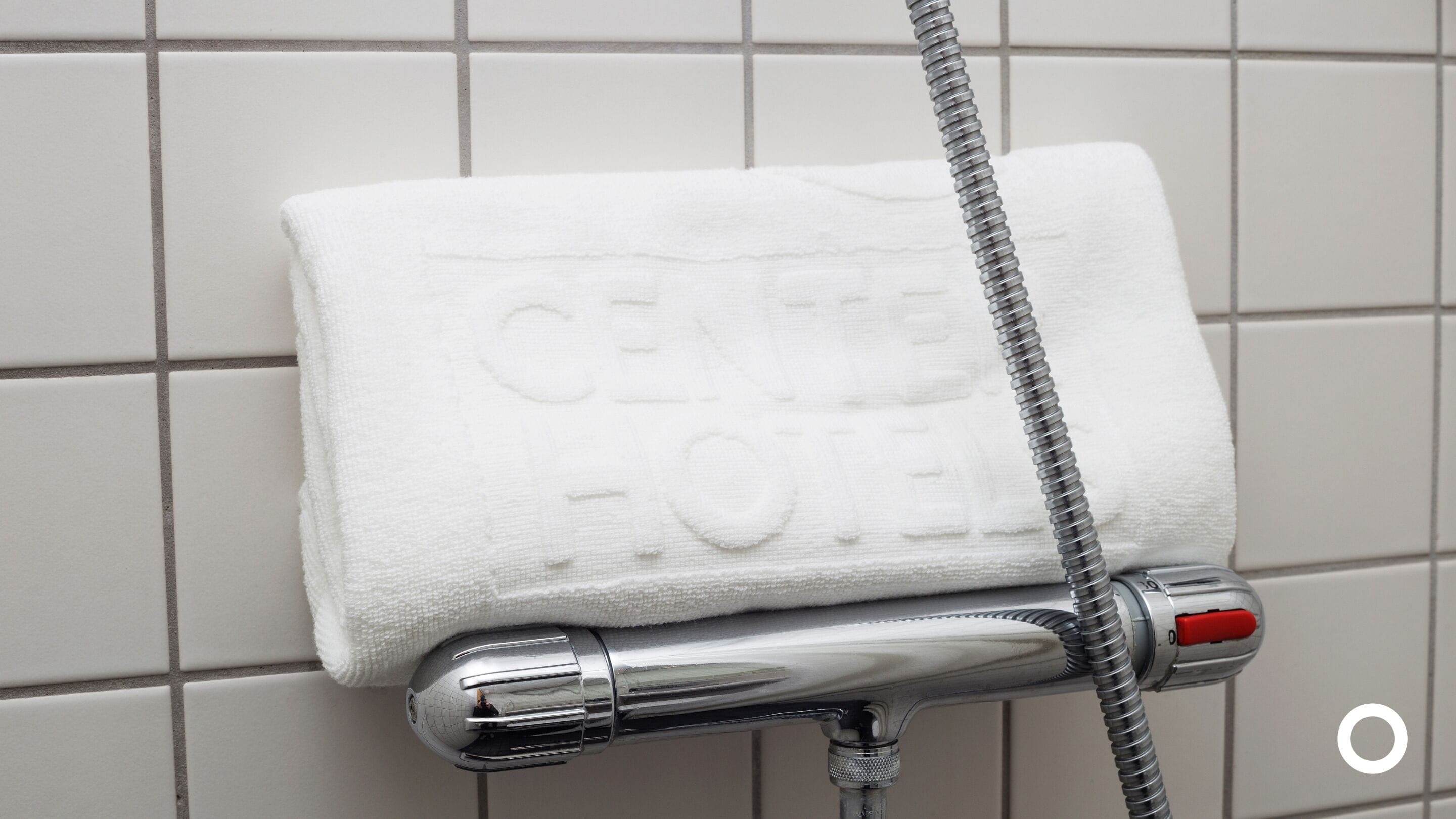 eco-friendly toiletries, hair dryer, towels