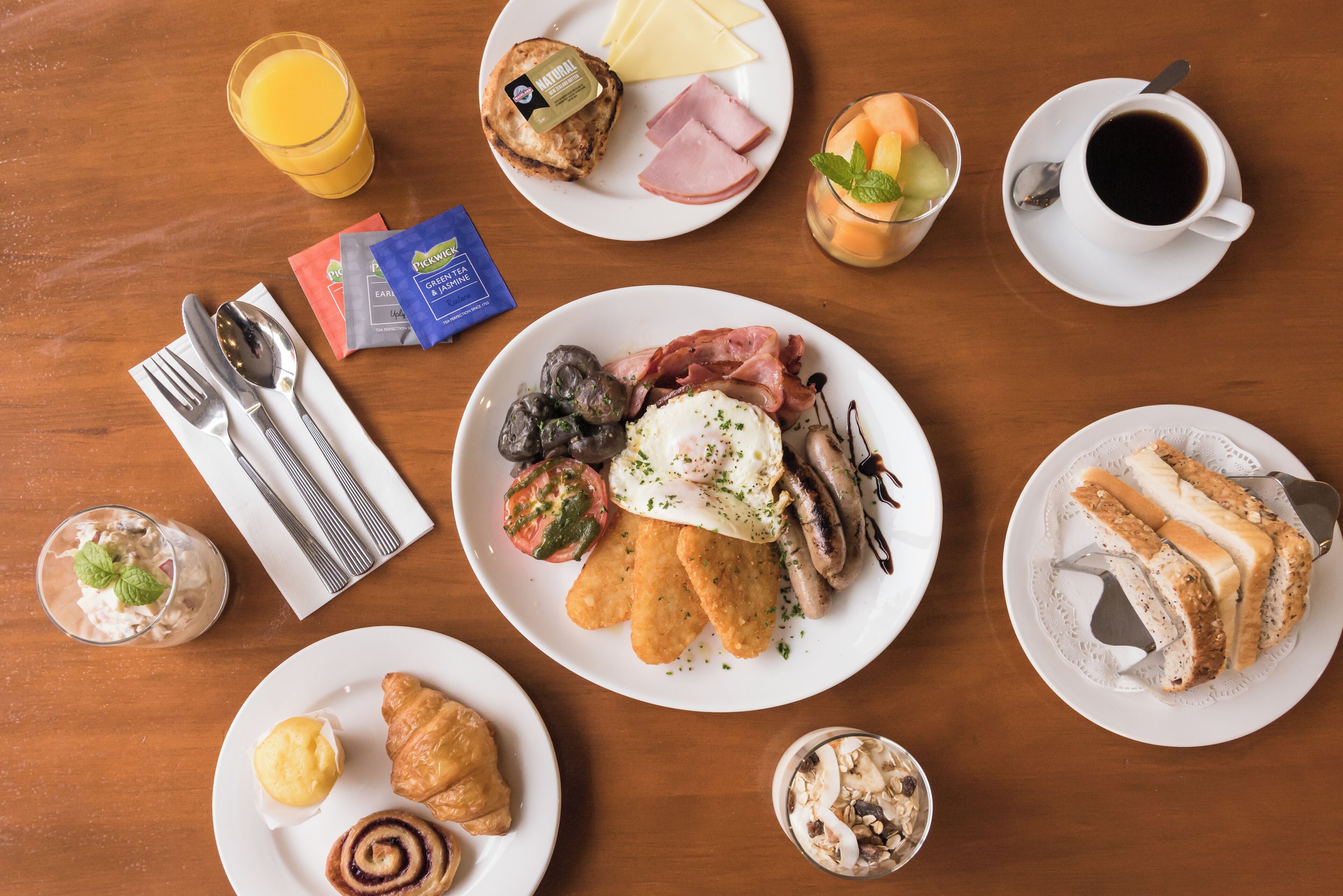 每日供應自助早餐 (每人 NZD35.00)