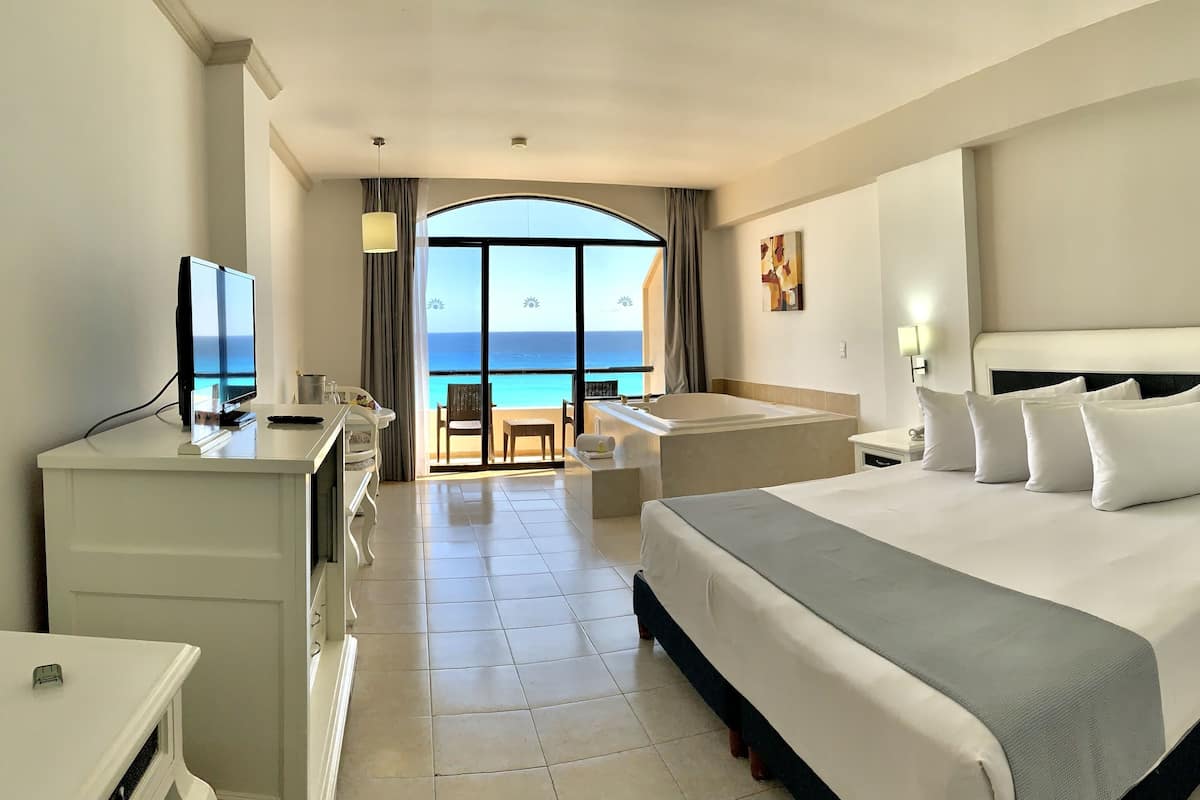 In-room safe, desk, blackout curtains, iron/ironing board