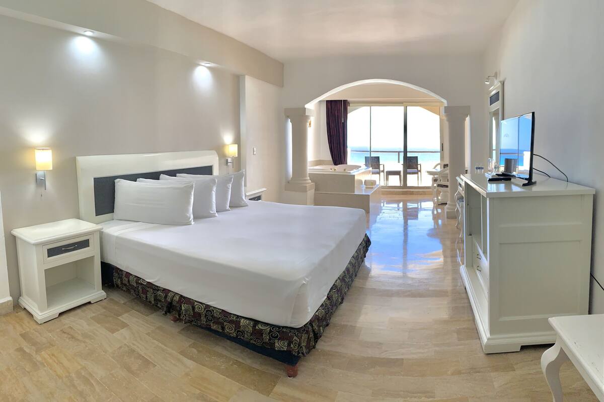 In-room safe, desk, blackout curtains, iron/ironing board