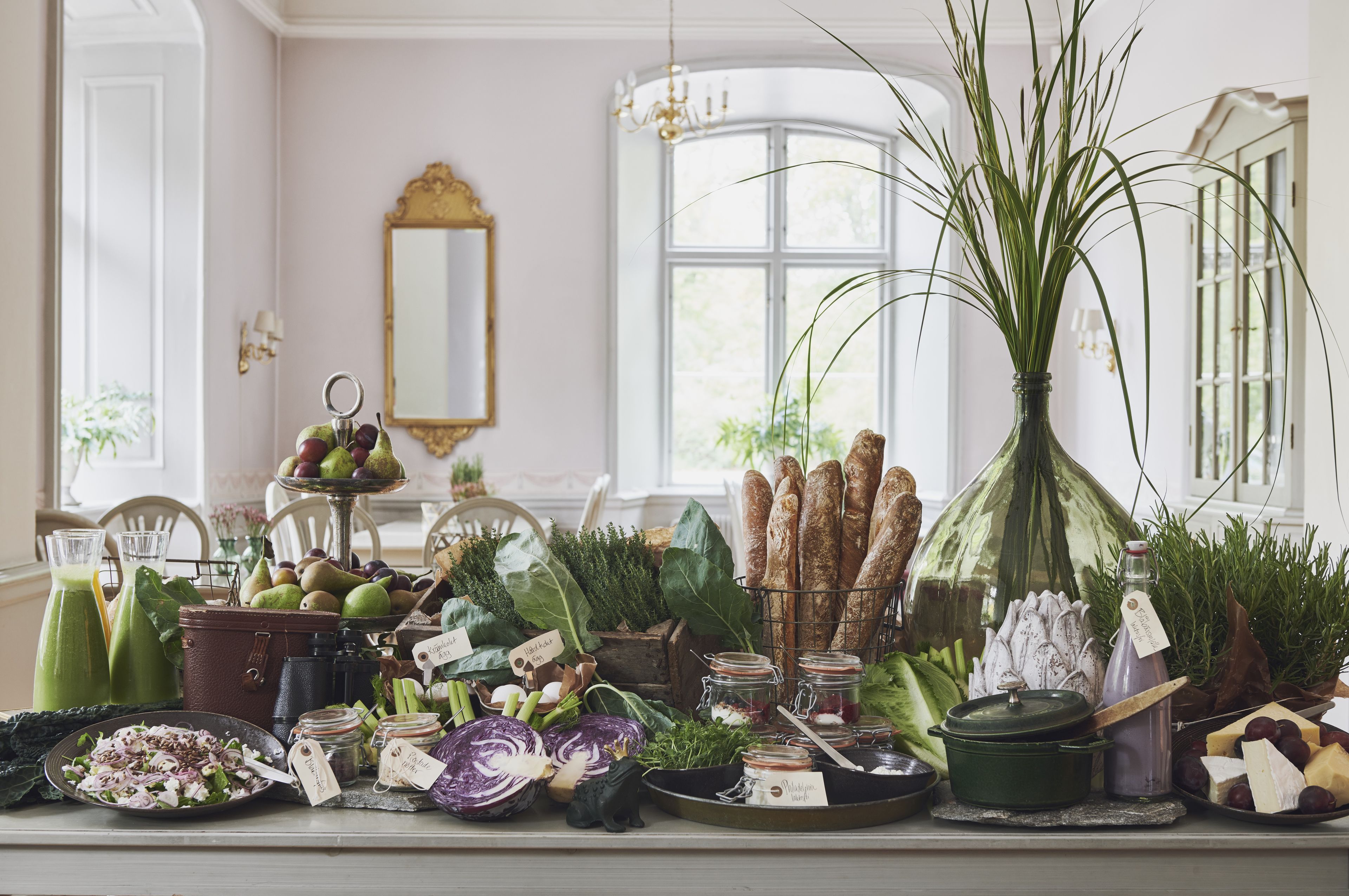 Frokostbuffé er inkludert hver dag