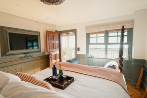 Premium bedding, down duvets, pillow-top beds, in-room safe