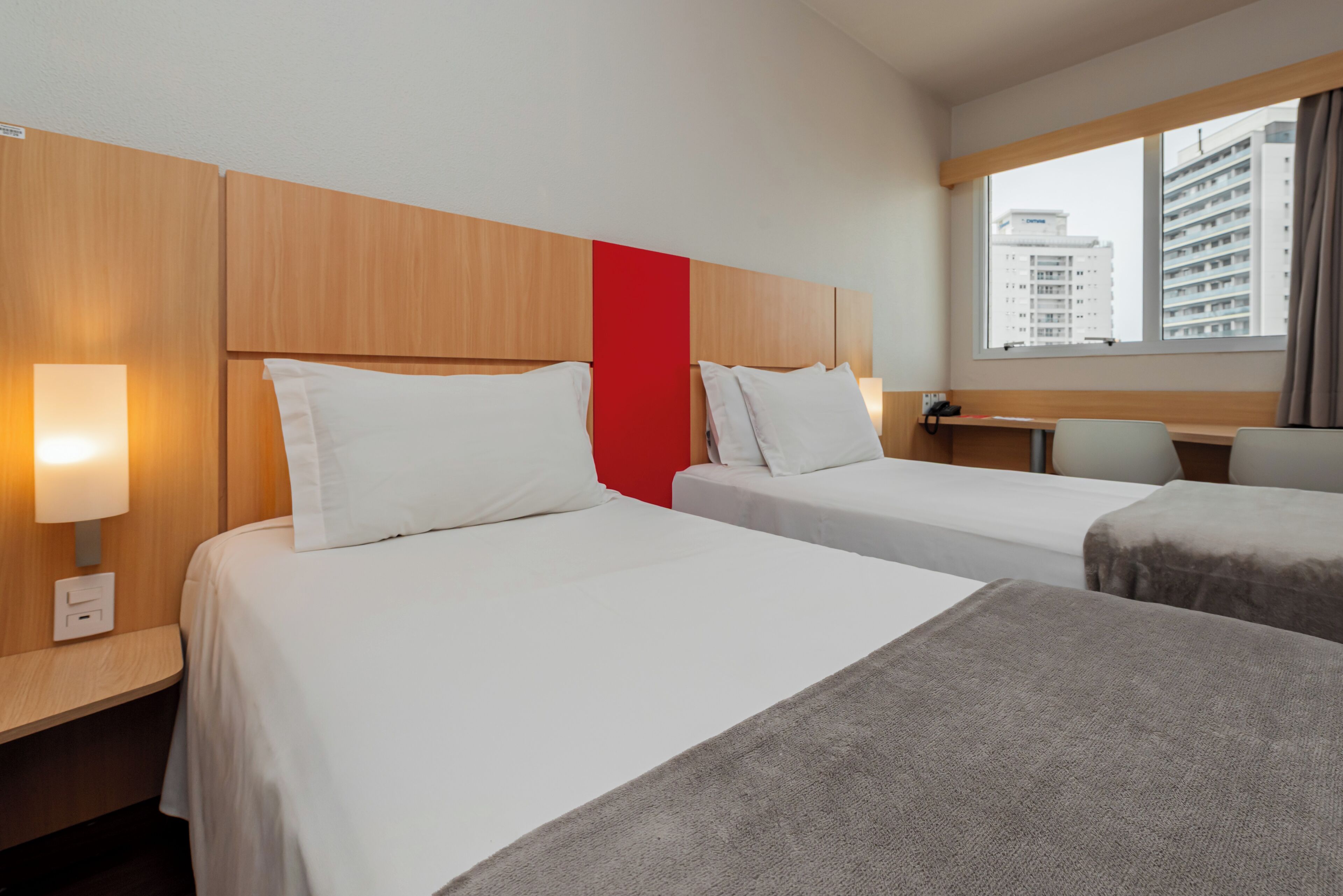 Standard Room, 2 Twin Beds | Minibar, in-room safe, desk, blackout drapes