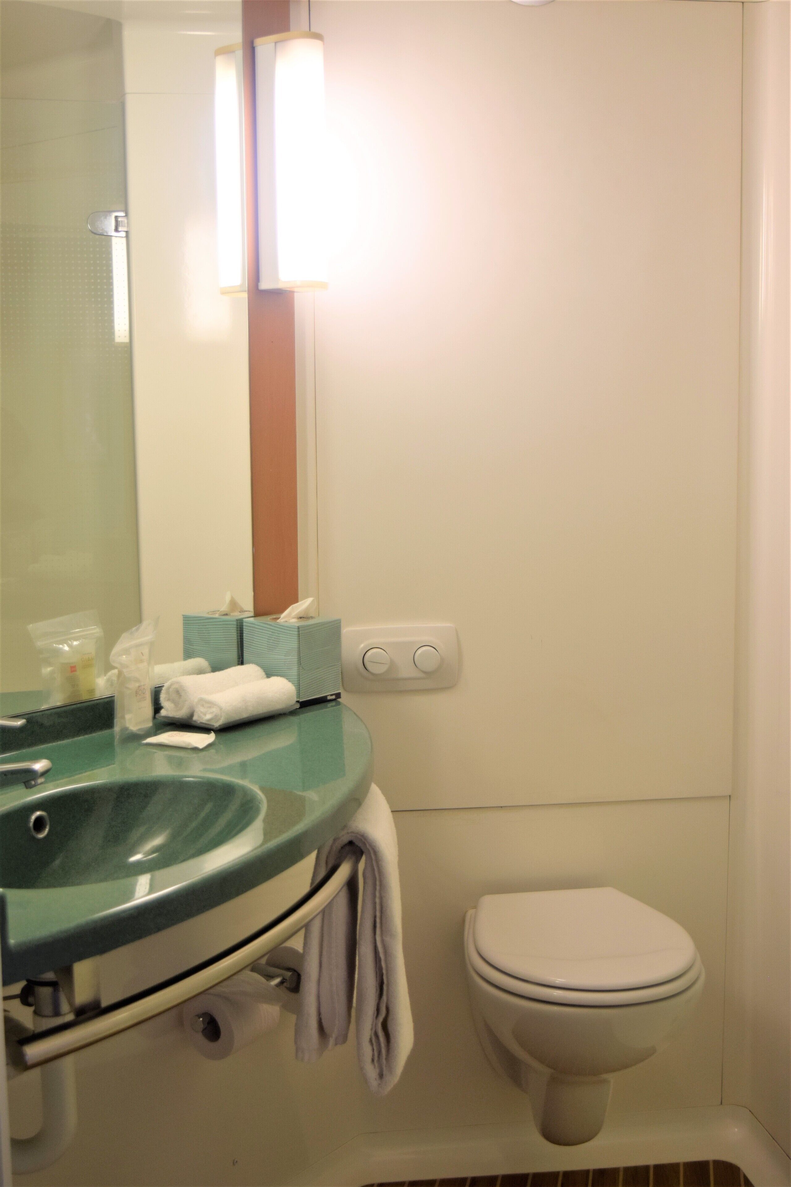 shower, eco-friendly toiletries, hair dryer, towels