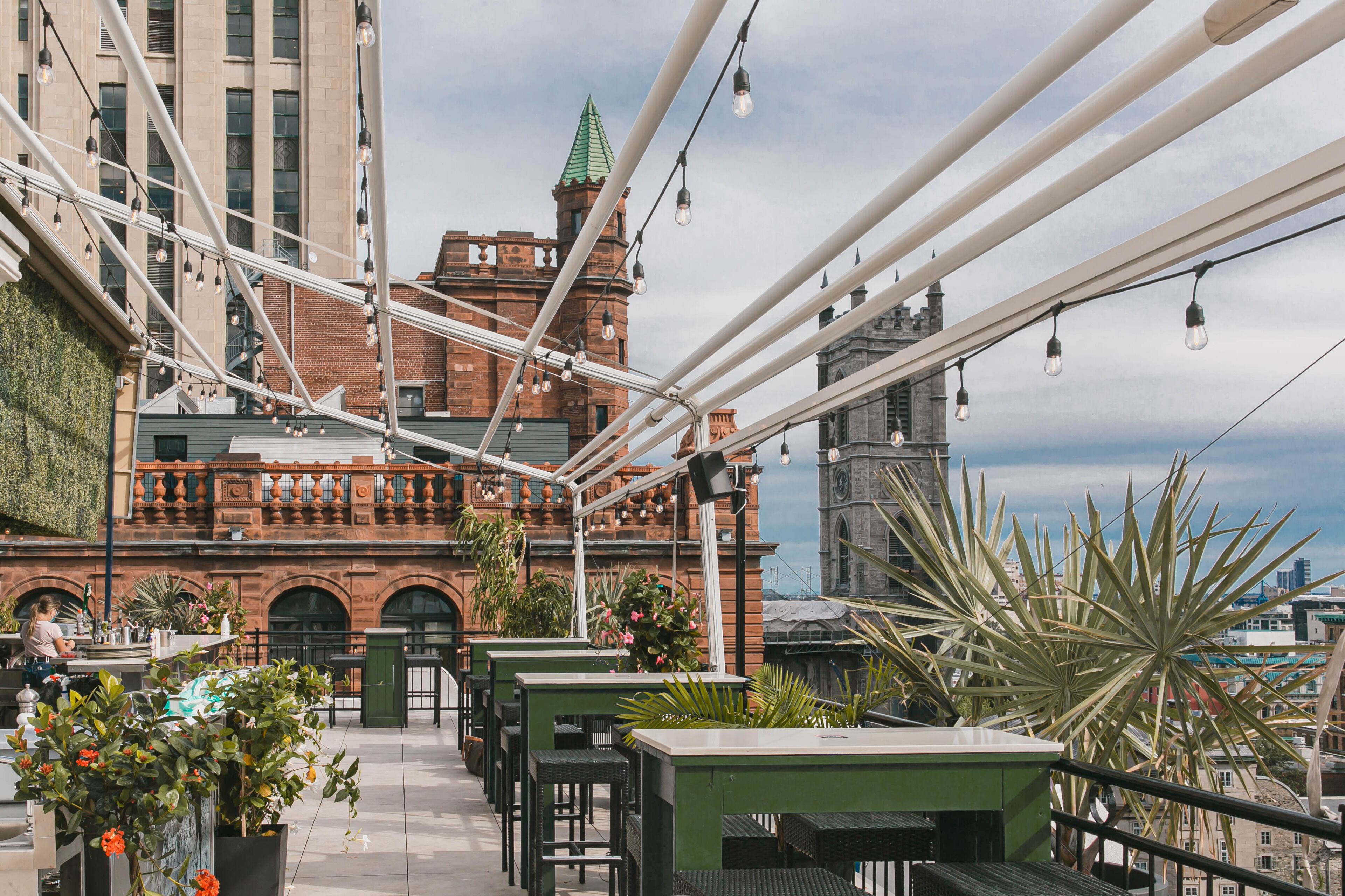 Rooftop terrace