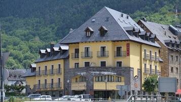 Voorkant van accommodatie