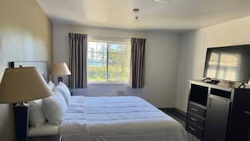 Pillow-top beds, iron/ironing board, free WiFi, bed sheets