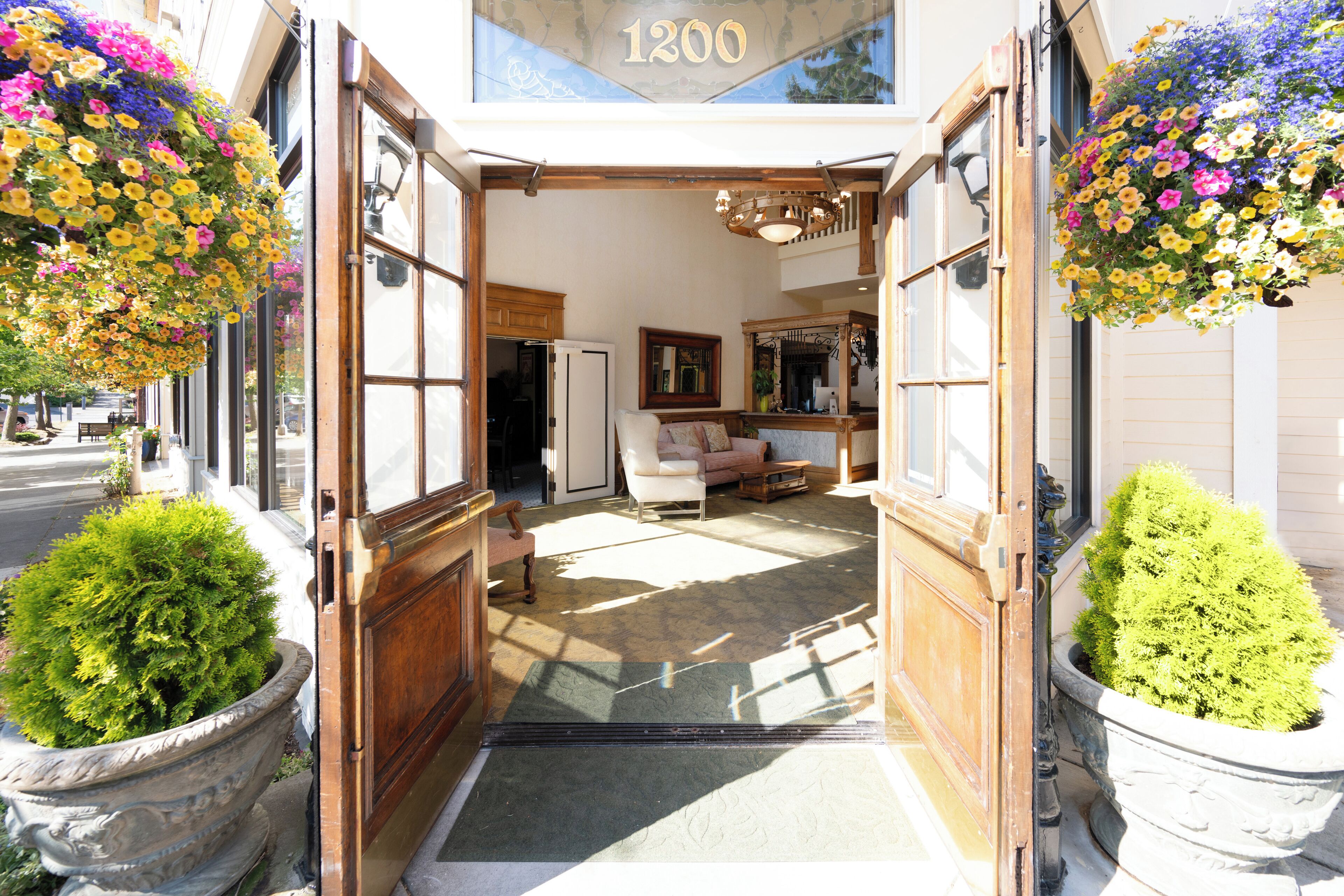 Fachada da propriedade