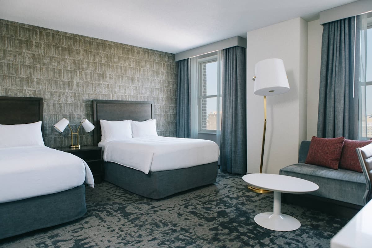 1 bedroom, premium bedding, memory foam beds, in-room safe