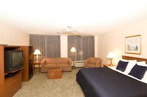 Desk, iron/ironing board, free cribs/infant beds, free WiFi