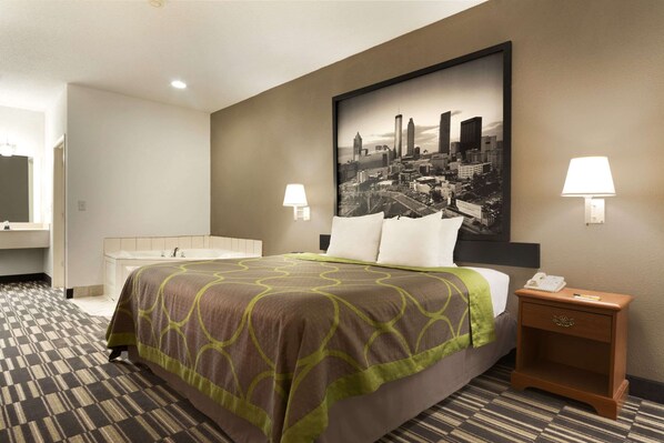 Verduisterende gordijnen, een strijkplank/strijkijzer, gratis wifi