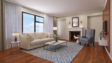 Suíte, 1 quarto | Vista do quarto