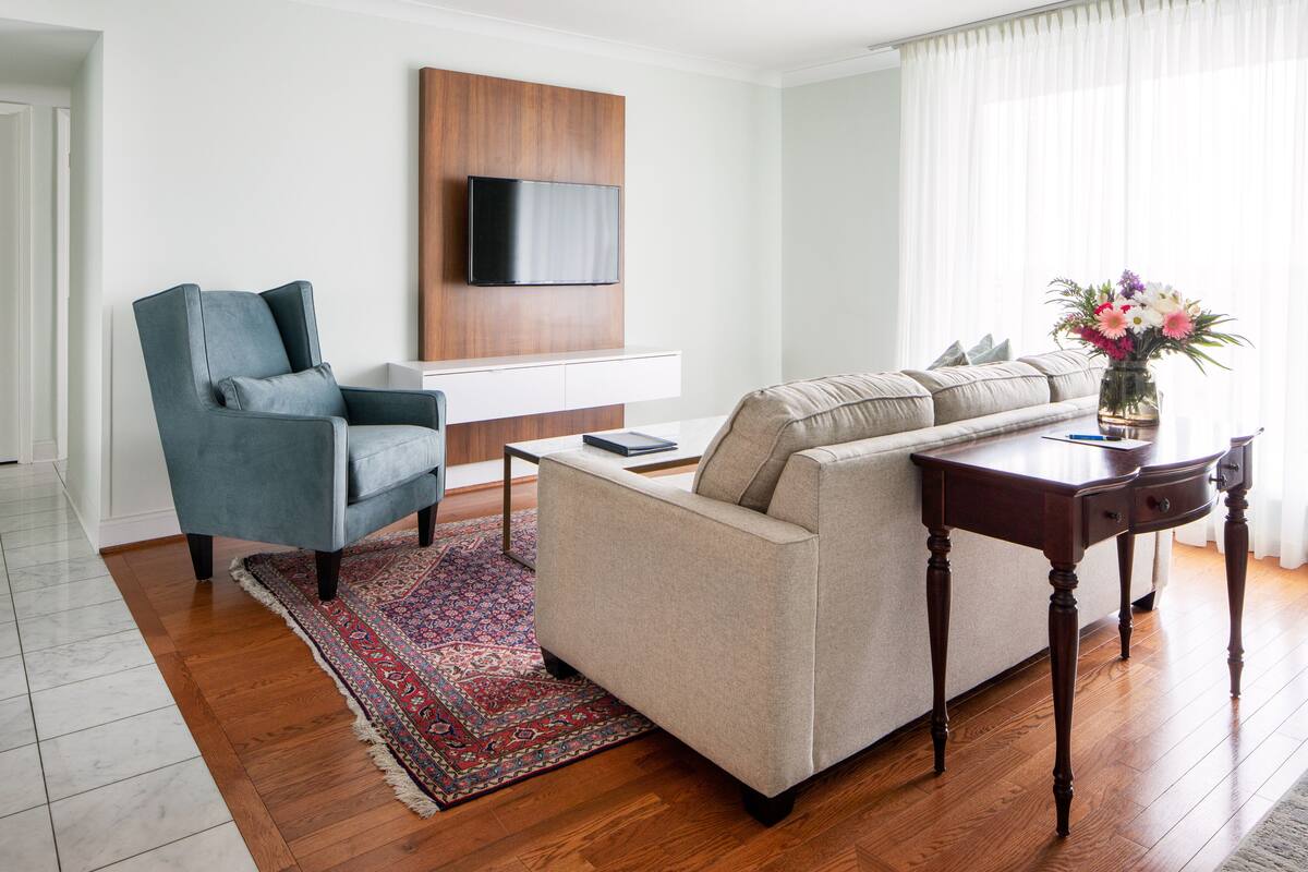 2 Bedroom Residence Suite | Living area | TV