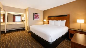 Surmatelas, coffres-forts dans les chambres, bureau