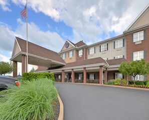 Façade de l’hébergement