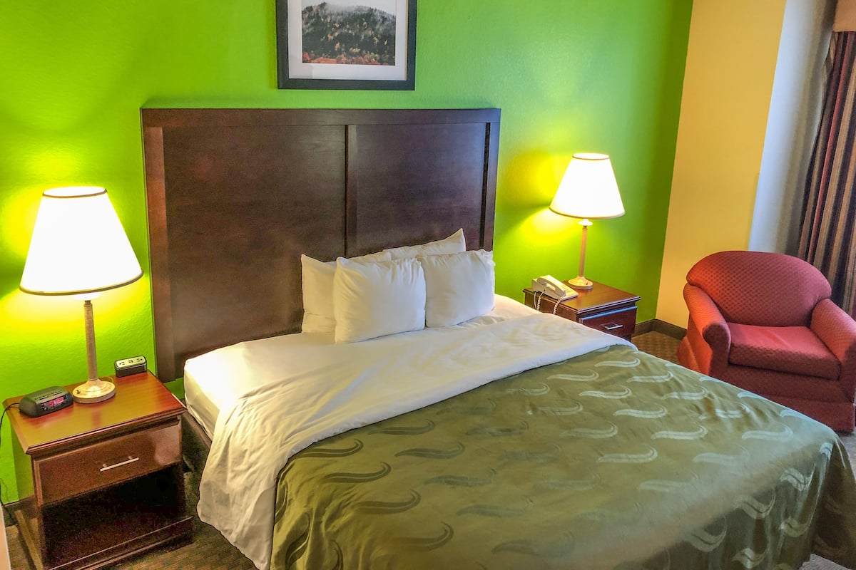 Room, 1 King Bed, Accessible, Non Smoking | Blackout drapes, iron/ironing board, free cribs/infant beds, free WiFi