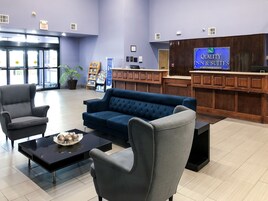Sala de estar en el lobby