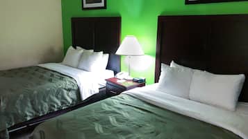 Standard Room, 2 Queen Beds, Non Smoking | Blackout drapes, iron/ironing board, free cribs/infant beds, free WiFi