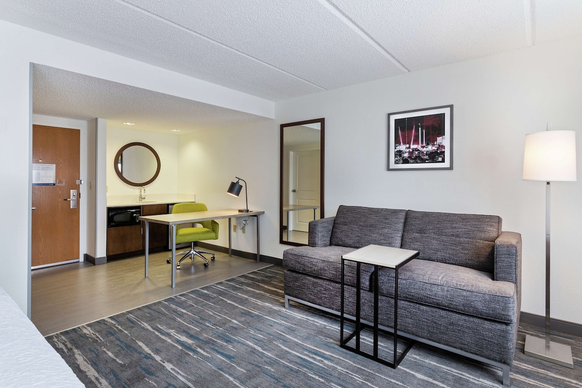 Suite, 1 kingsize-seng med sovesofa | Minibar