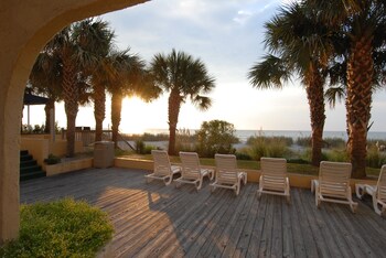 View from property looking out at Sea Mist Oceanfront Resort