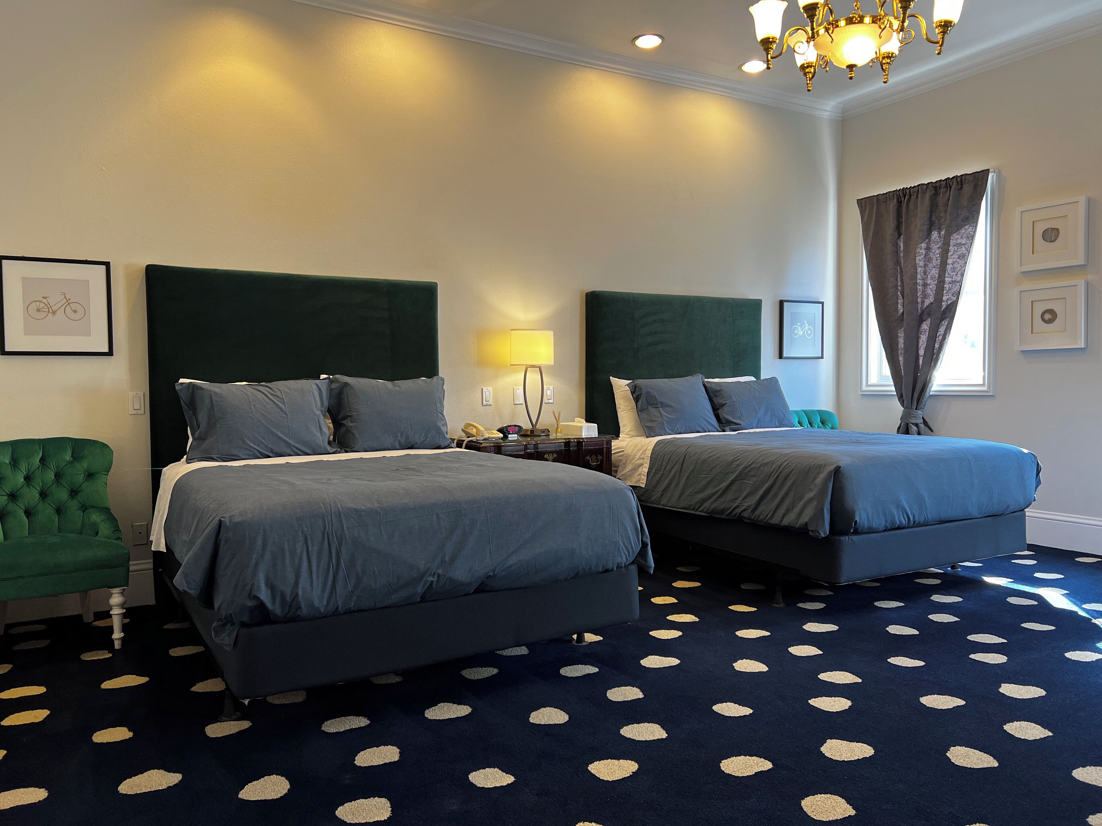 double queen | individually decorated, desk, iron/ironing board, free wifi