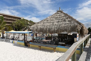 Poolside bar
