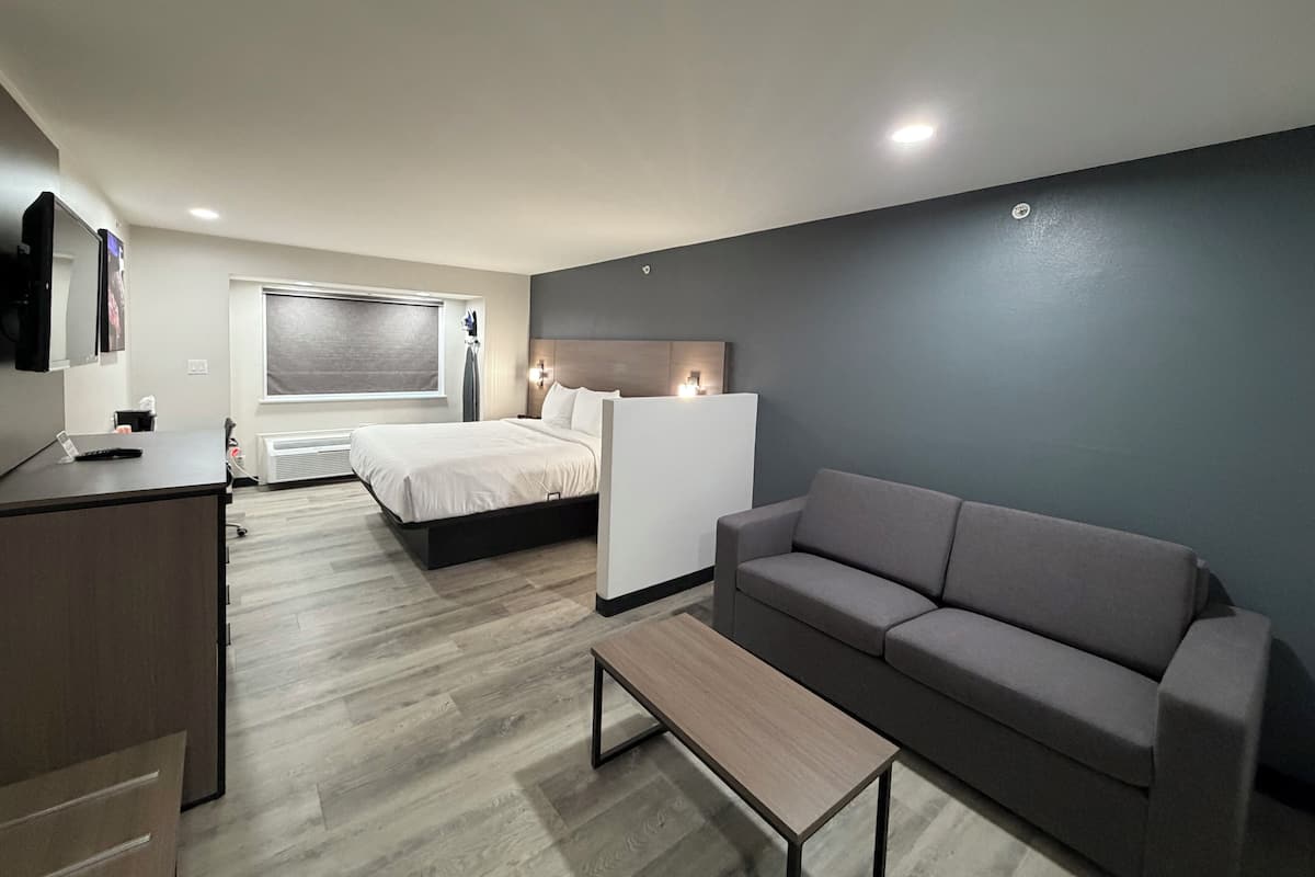 Suite, 1 King-Bett und Schlafsofa, Nichtraucher