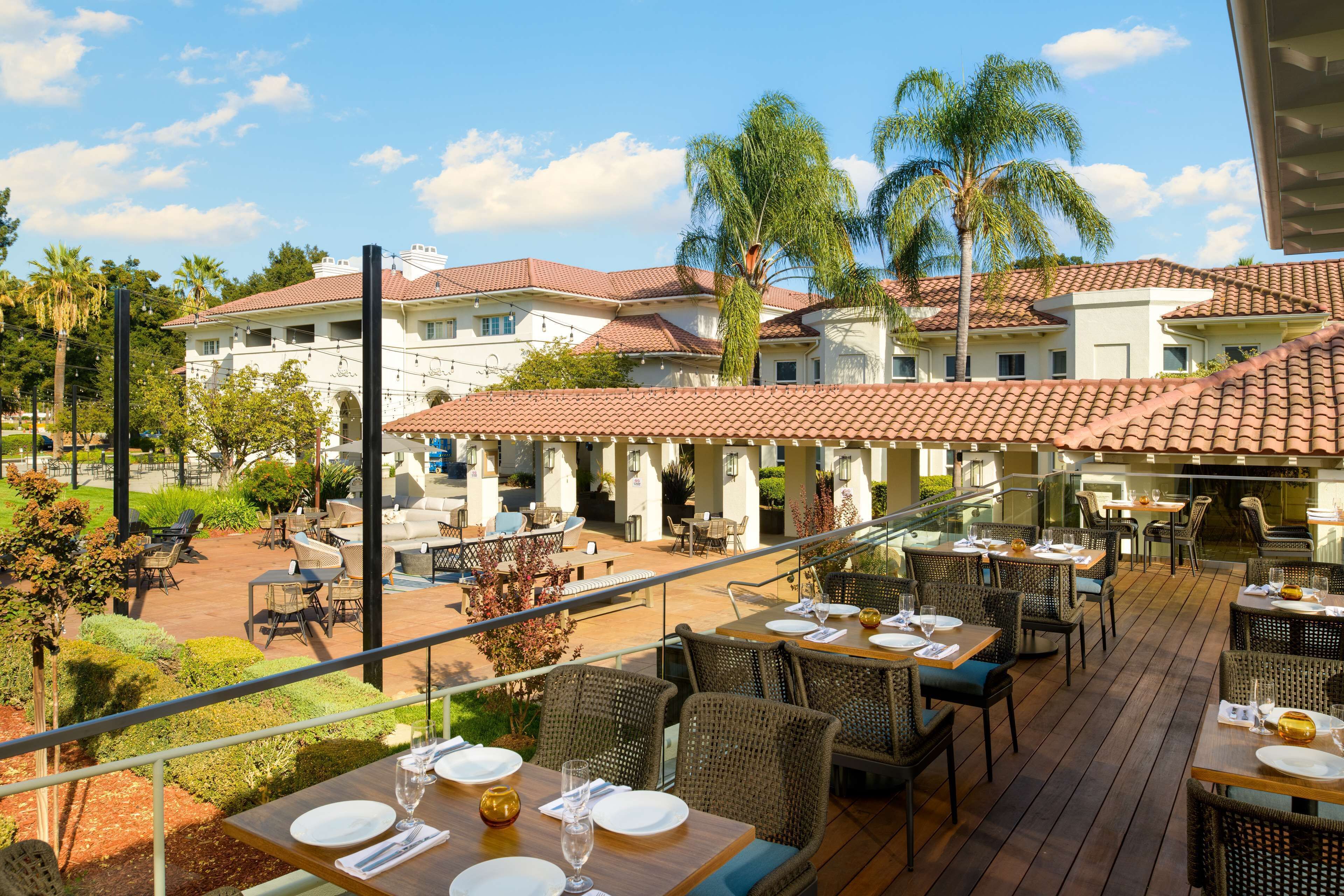 breakfast, lunch, brunch served; garden views