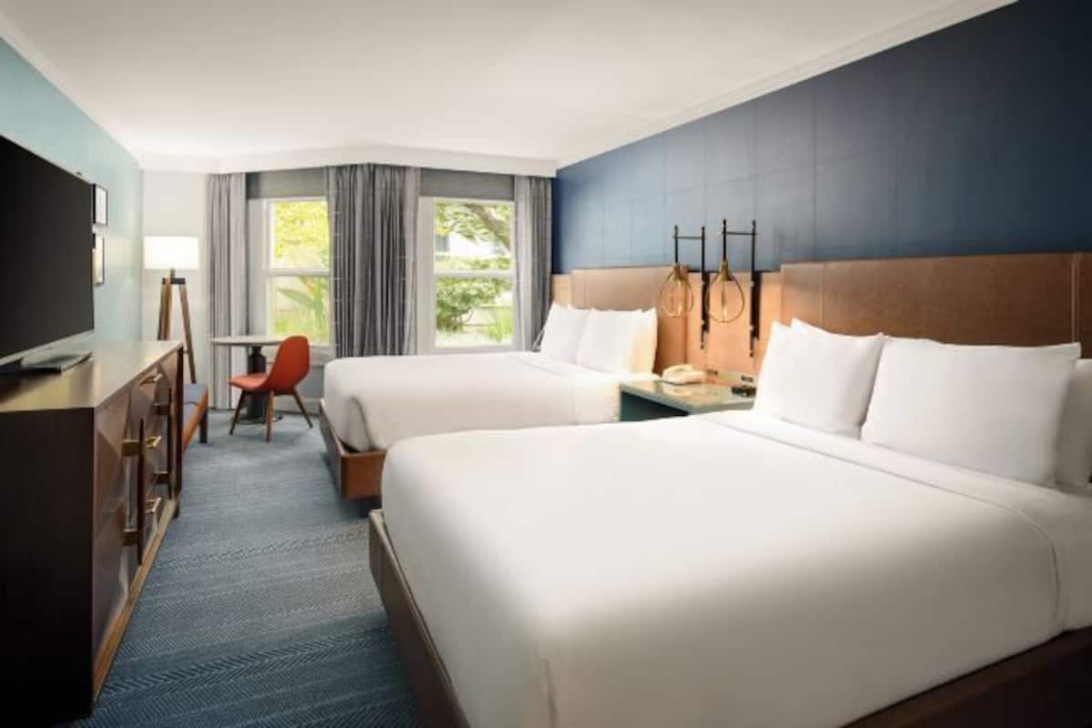 In-room safe, desk, blackout drapes, iron/ironing board