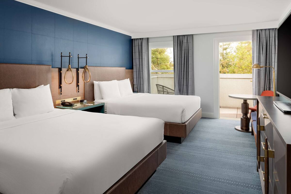 in-room safe, desk, blackout curtains, iron/ironing board