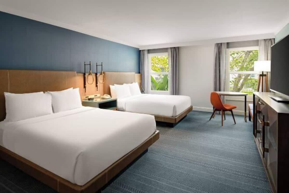 In-room safe, desk, blackout drapes, iron/ironing board