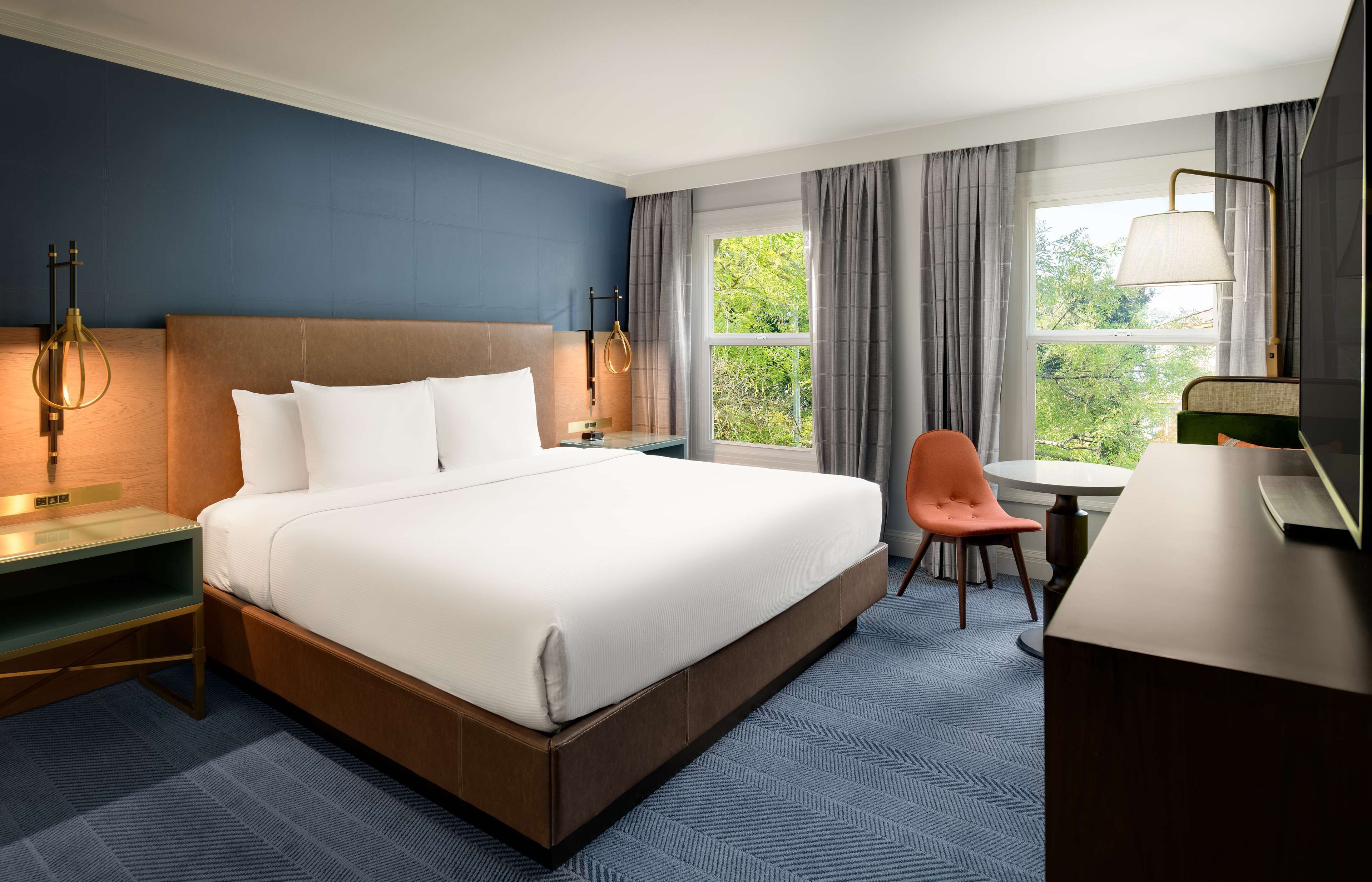 In-room safe, desk, blackout curtains, iron/ironing board