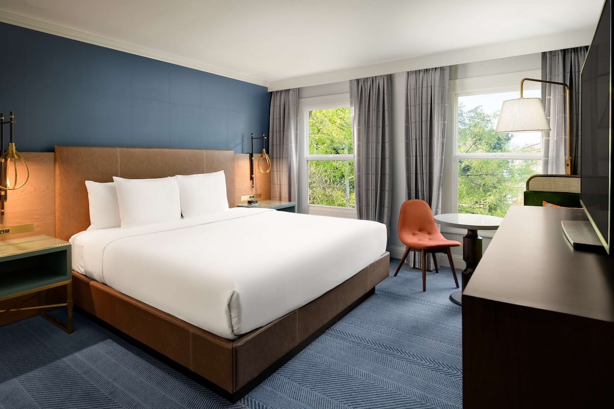 In-room safe, desk, blackout curtains, iron/ironing board