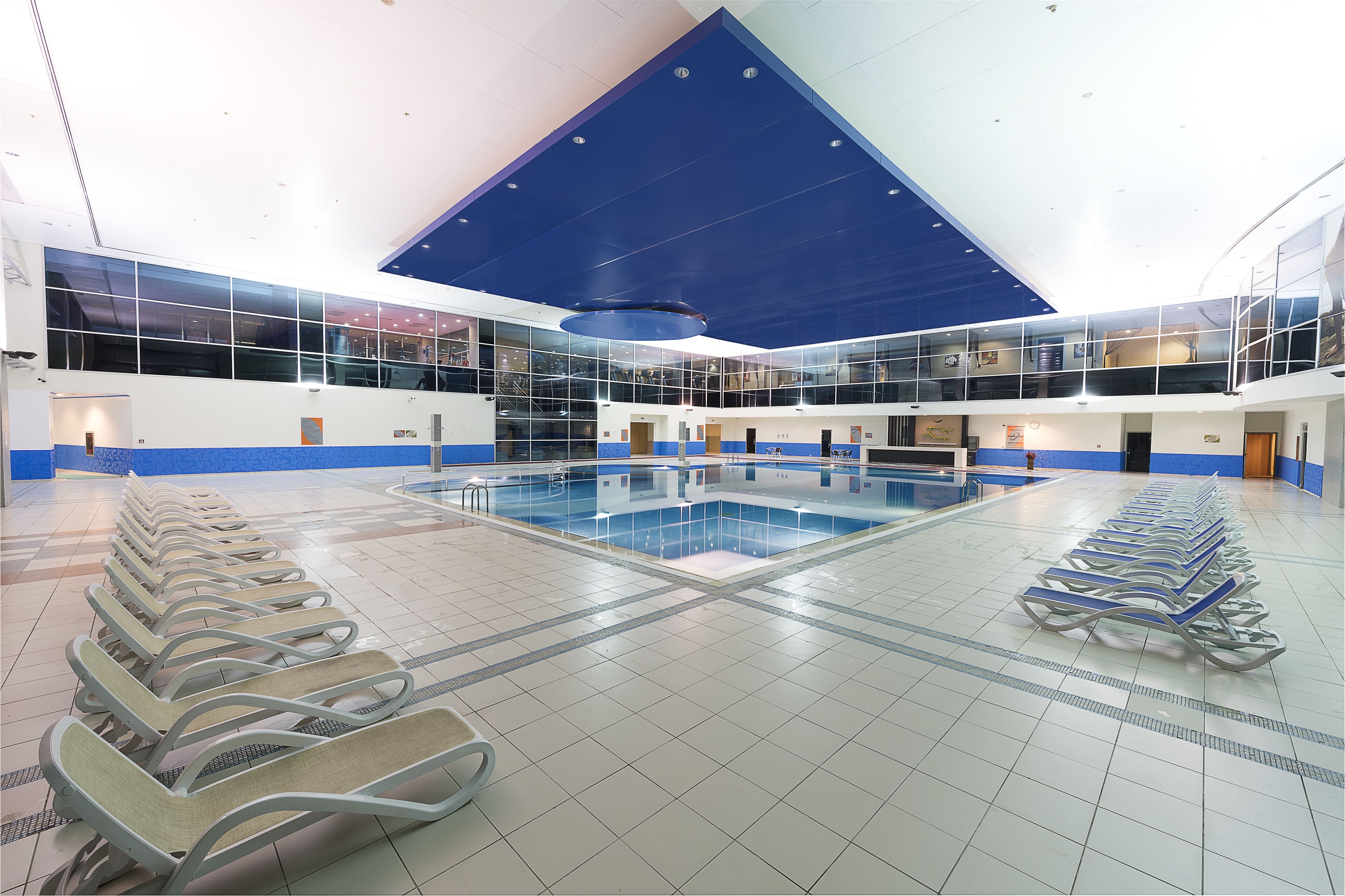 Indoor pool, seasonal outdoor pool, free pool cabanas, pool umbrellas