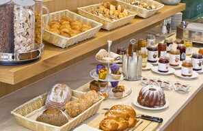 Daily buffet breakfast (EUR 29 per person)