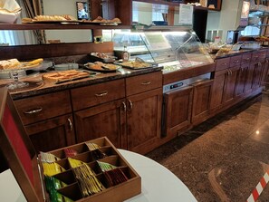 Daily buffet breakfast (EUR 10 per person)