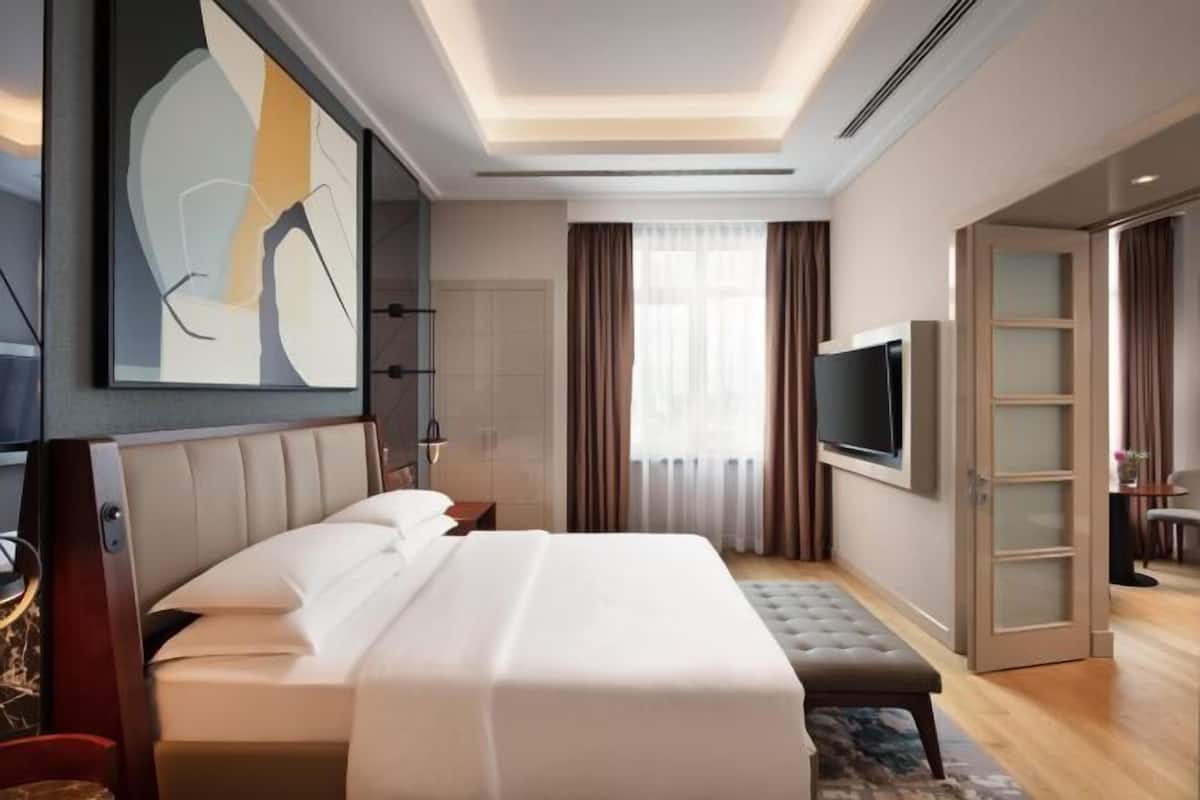 1 dormitorio, ropa de cama hipoalergénica, minibar y caja fuerte