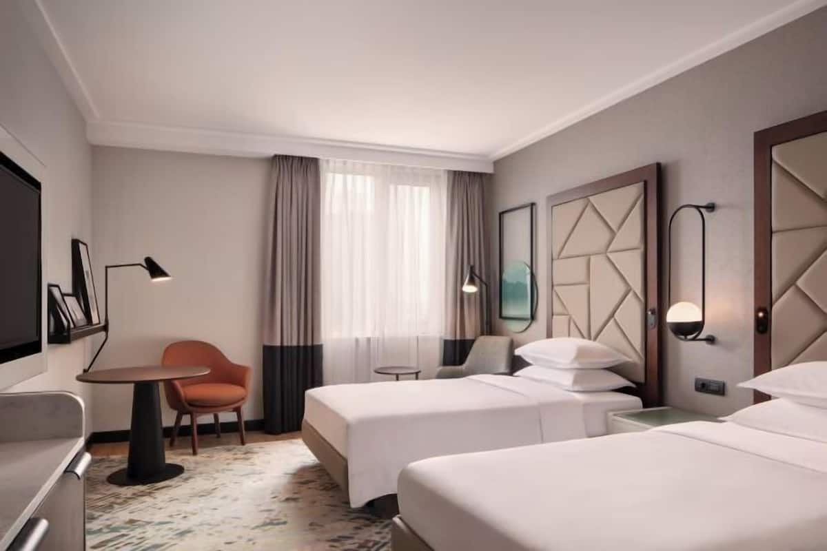 1 dormitorio, ropa de cama hipoalergénica, minibar y caja fuerte