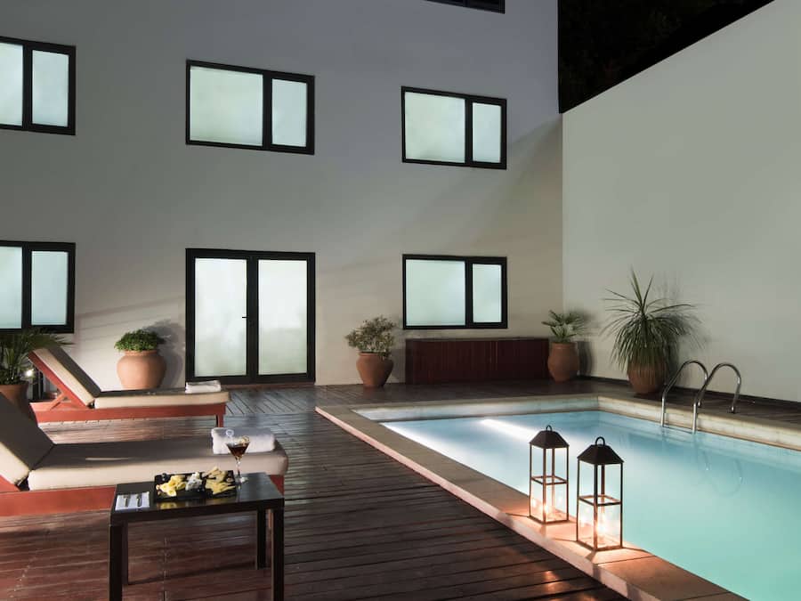 Seasonal outdoor pool