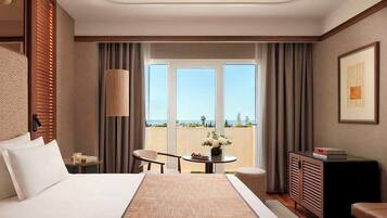 Minibar, in-room safe, desk, blackout drapes