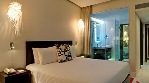 Literie de qualité supérieure, minibar, coffres-forts dans les chambres