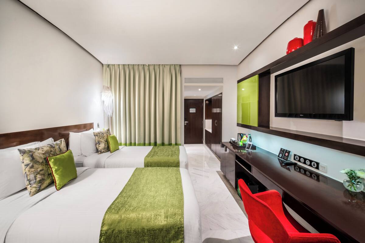 Literie de qualité supérieure, minibar, coffres-forts dans les chambres