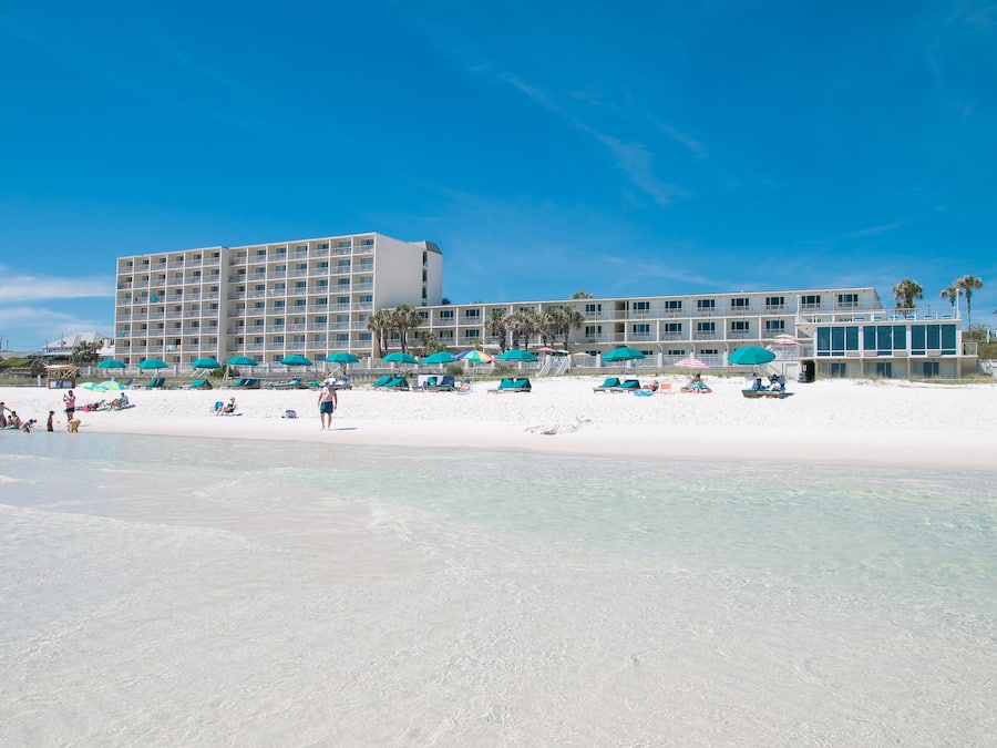 On the beach, white sand, snorkelling, surfing